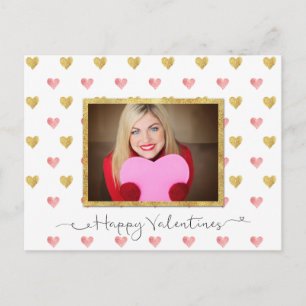 Festiva Postal fotográfica con guión de día de San Valentí