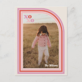 Festiva Postal fotográfica de El día de San Valentín XOXO