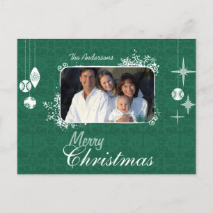 Festiva Postal fotográfica de la familia de Navidades de l