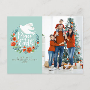 Festiva Postal fotográfica de Peace on Earth Navidades