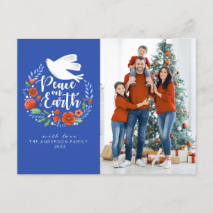 Festiva Postal fotográfica de Peace on Earth Navidades