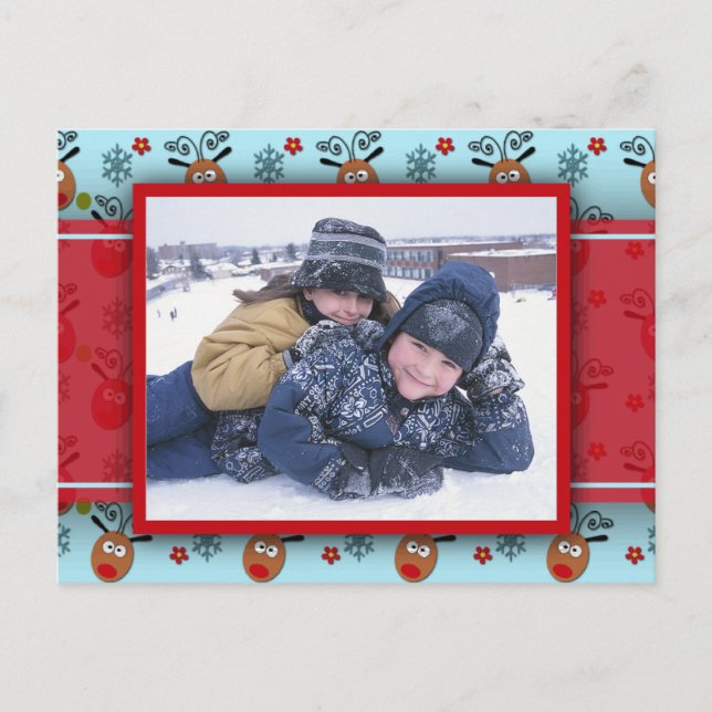 Festiva Postal fotográfica de vacaciones (Anverso)