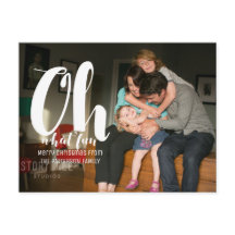 Postal fotográfica de White Oh Qué Divertida