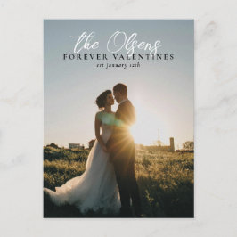 Festiva Postal fotográfica Día de San Valentín "Forever Va