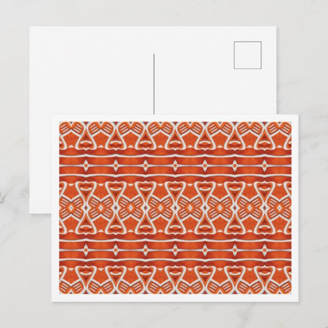 Festiva postal GINGERBREAD (Anverso / Reverso)