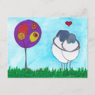 Festiva Postal Happy Sheep - Love and Hugs