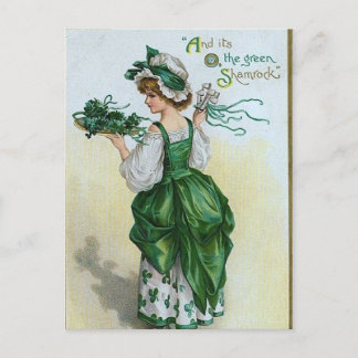 Festiva Postal linda del día de San Patricio del vintage
