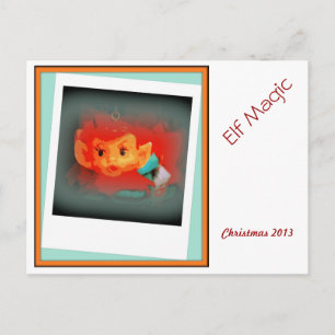 Festiva Postal Mágica Elf Por Todd D. Martin