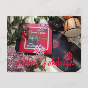 Festiva Postal musical del día de fiesta de Mario Lanza