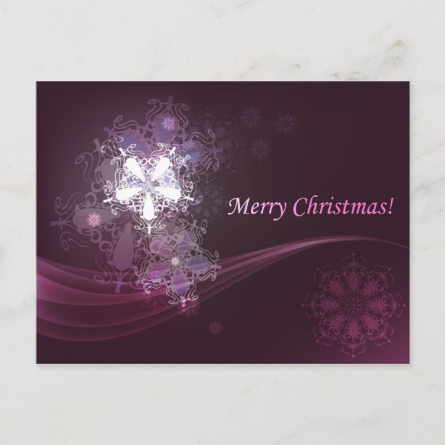 Festiva postal navideña (Anverso)