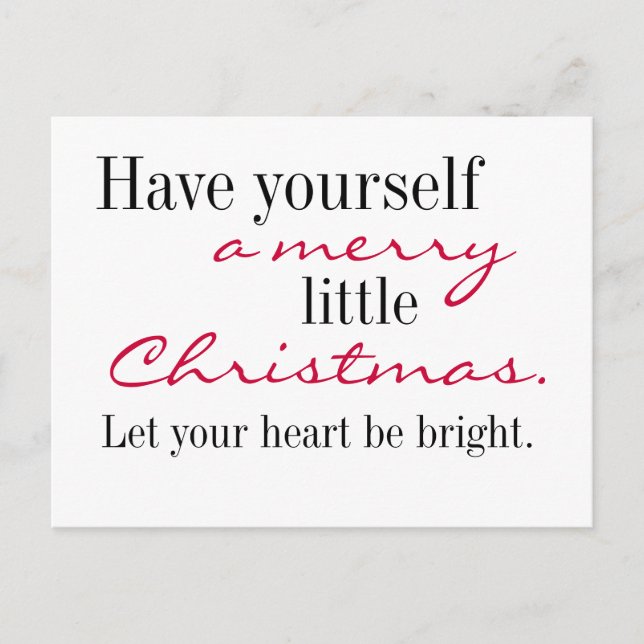 Festiva postal navideña (Anverso)