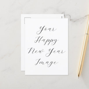 Festiva Postal navideña feliz año nuevo