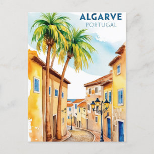 Festiva Postal panorámica del Algarve Portugal - Viaje cos