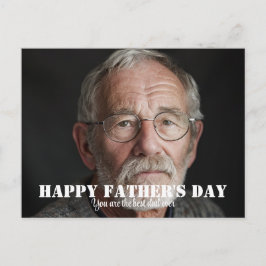 Festiva Postal personalizada del Día del Padre - Foto Pers