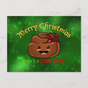 Festiva Postal Poo de navidades