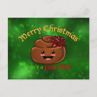 Festiva Postal Poo de navidades