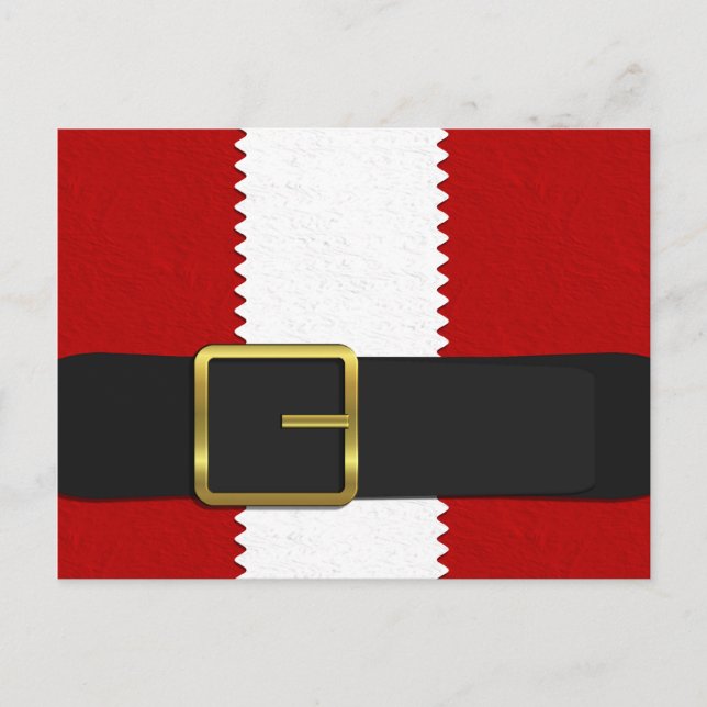 Festiva postal superior de Santa (Anverso)