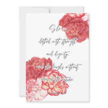 Proverbios, tarjeta religiosa, tarjeta de empodera