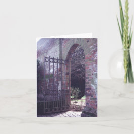 Festiva Puerta del jardín, tarjeta de St. Albans