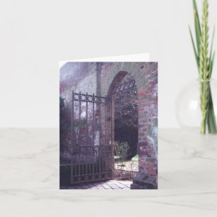 Festiva Puerta del jardín, tarjeta de St. Albans