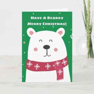Festiva ¡Que tengas una Feliz Navidad! Tarjeta de Navidade