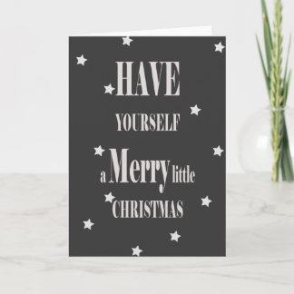 Festiva Que tengas una tarjeta de Navidades pequeños