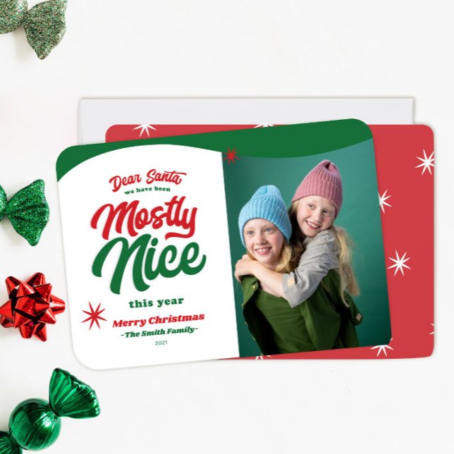 Festiva Querida tarjeta de Navidades de Santa Funny (Subido por el creador)