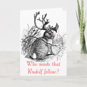 Festiva ¿Quién necesita esa tarjeta de Rudolf?