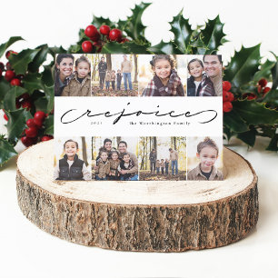 Festiva Rechazo de la tarjeta de Navidades religiosos