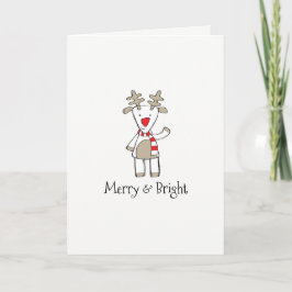 Festiva Reno (5" x 7"), env blanco estándar. Tarjeta Inc.
