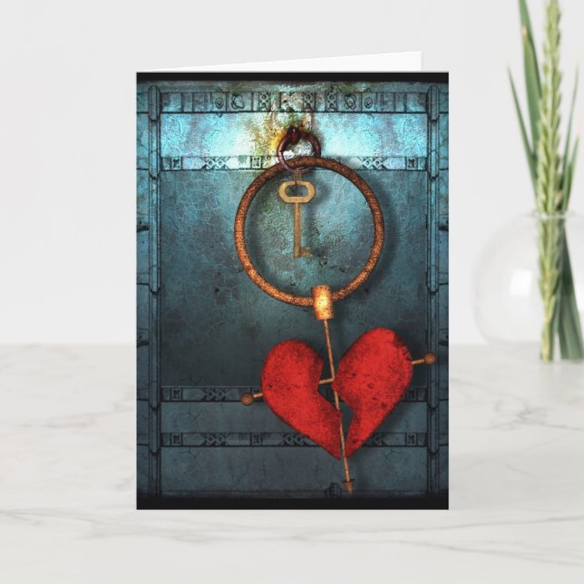 Festiva Ritos de la tarjeta de corazón roto (Anverso)