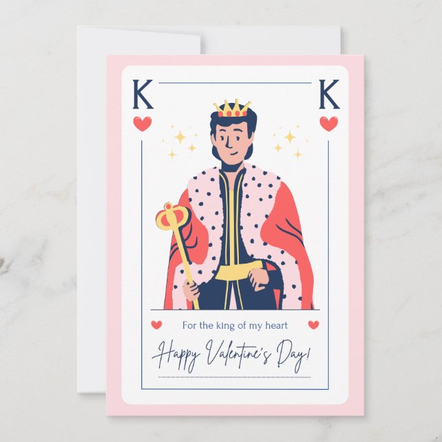 Festiva Romántica tarjeta de San Valentín (Anverso)