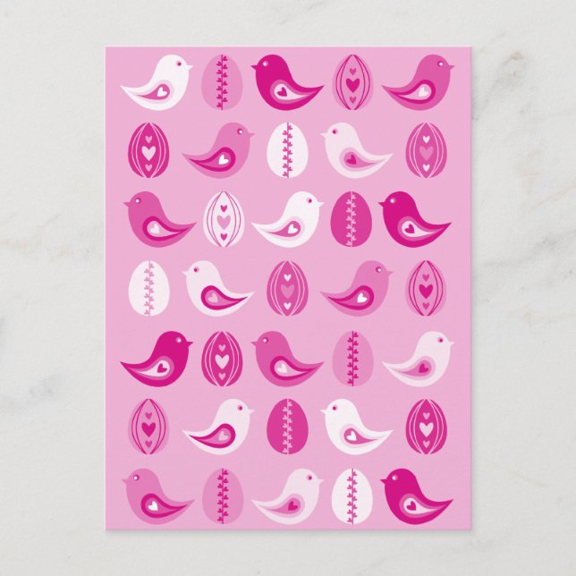 Festiva rosa de postal de Semana Santa (Anverso)