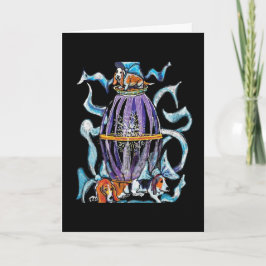 Festiva Saltos y arcos bajos - Tarjeta lisa