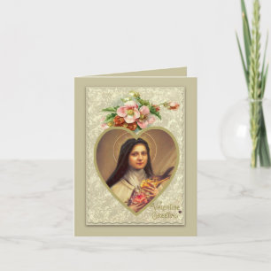 Festiva Saludo de la tarjeta del día de San Valentín de la