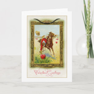 Festiva Saludos 4 de la tarjeta del día de San Valentín