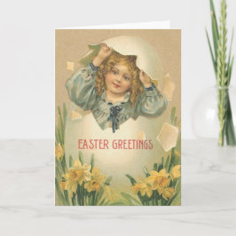 Festiva Saludos de Pascua - Tarjeta