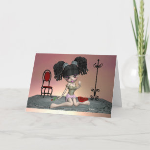 Festiva San Valentín de amor de Closet en China - Tarjeta