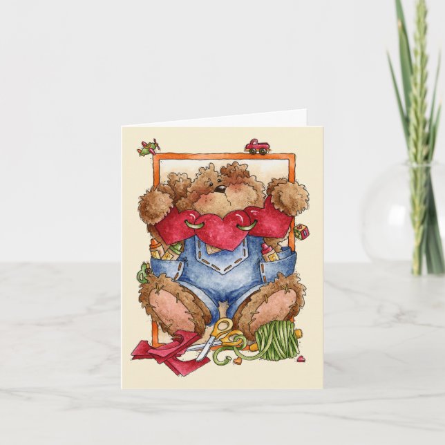 Festiva San Valentín - Tarjeta de saludo (Anverso)