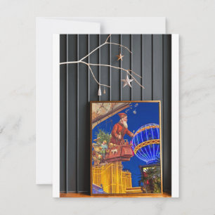 Festiva Santa en Las Vegas - Tarjeta de felicitación para 