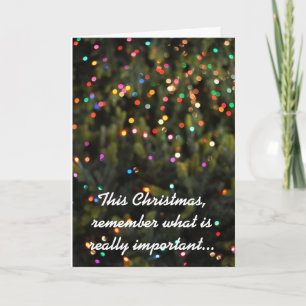 Festiva Santa odia la tarjeta de Navidades