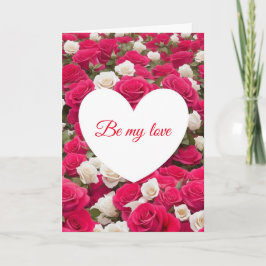 Festiva Sé Mi Amor - Tarjeta de Día de San Valentín de Cam