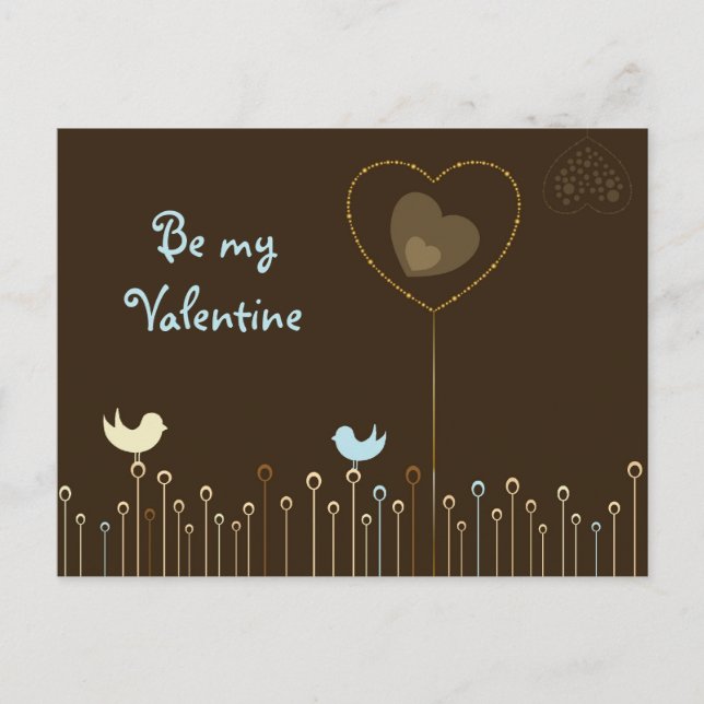 Festiva Sé mi postal de San Valentín (Anverso)