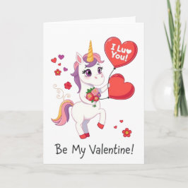 Festiva ¡Sé mi San Valentín! Tarjeta del Día de San Valen