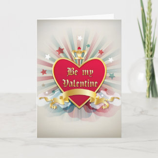Festiva Sé mi tarjeta de saludo de San Valentín