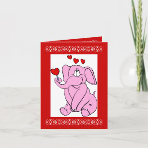 Festiva Sé mi tarjeta de San Valentín