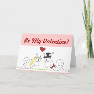 Festiva ¿Sea mi tarjeta del día de San Valentín?