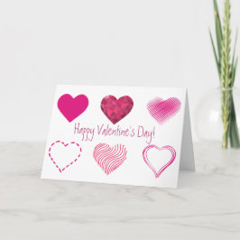 Festiva Seis personalizables de la tarjeta del el día de