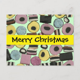Festiva Selección de Licorice - postal de Navidades