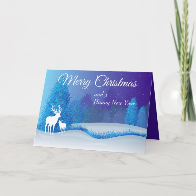 Festiva Selva de vacaciones con tarjeta de vacaciones para (Anverso)